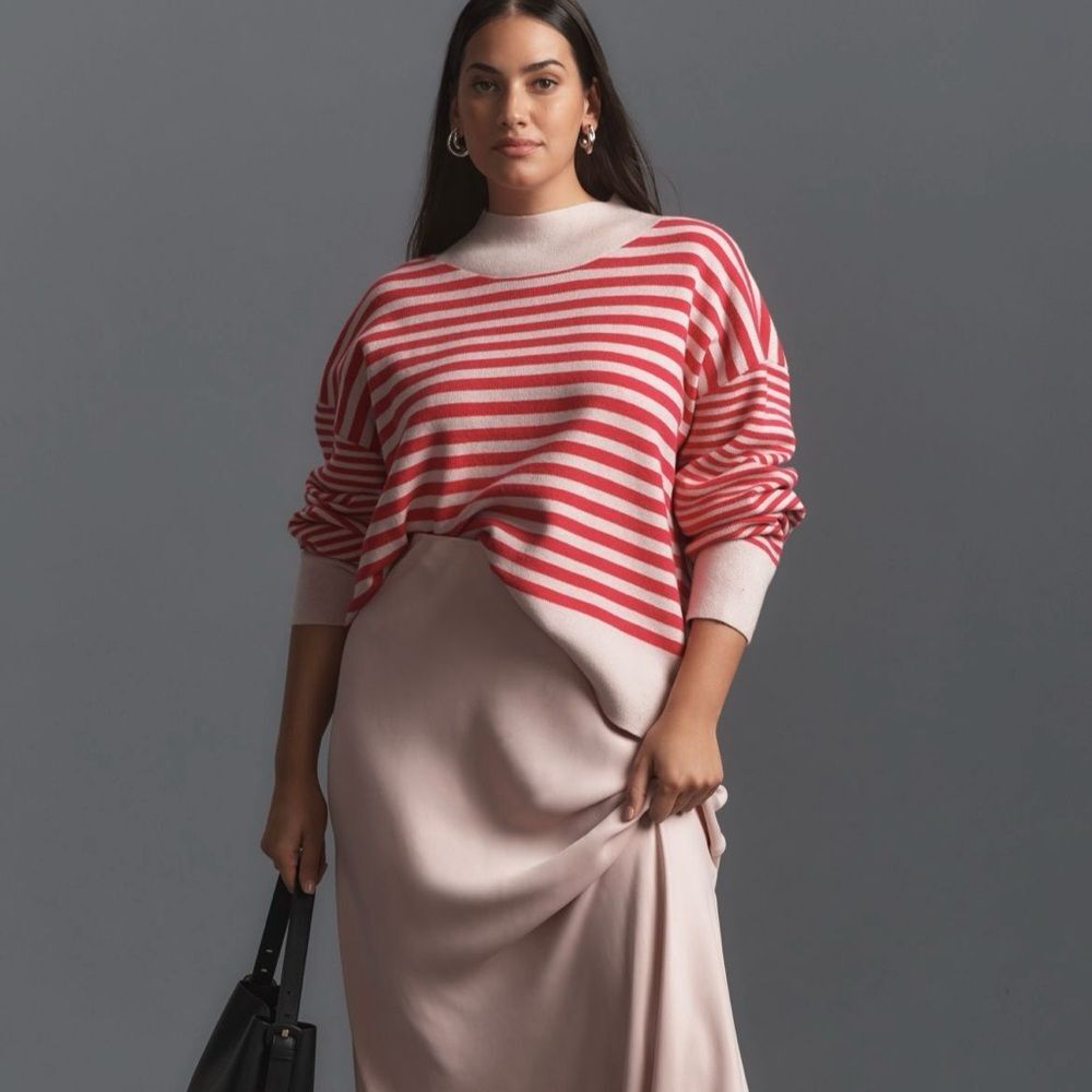 Anthropologie | The Carys Mock-Neck Sweater by Maeve | Size: Small - Picture 7 of 8